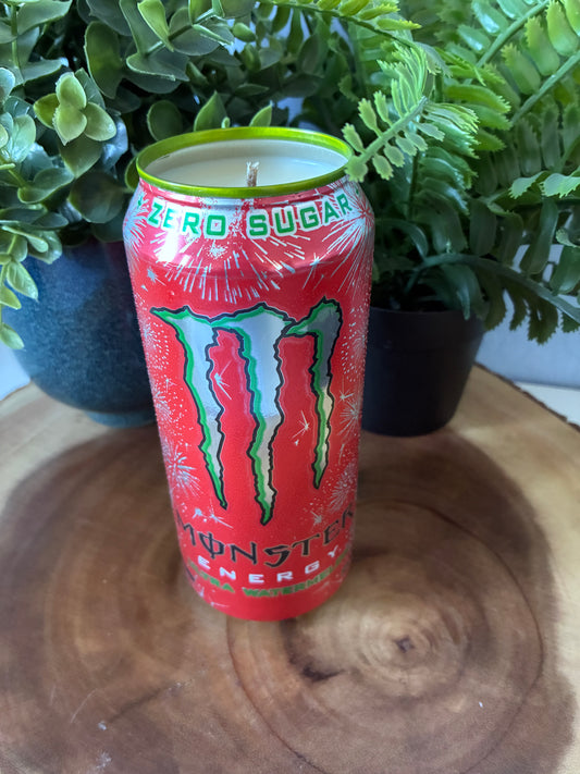 Energy Drink Can Candle
