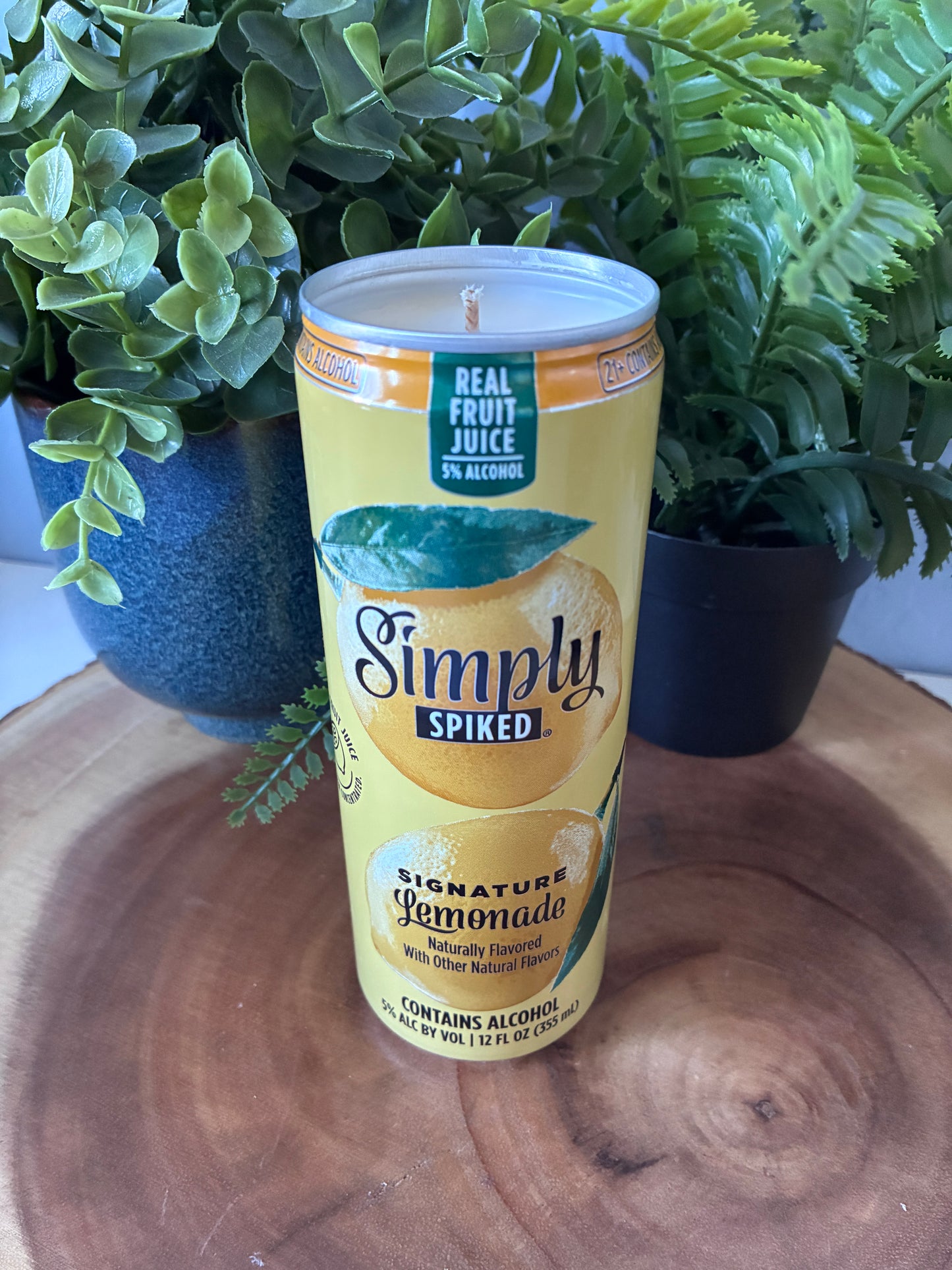 Simply Spiked 'Lemonade' Cider Candle