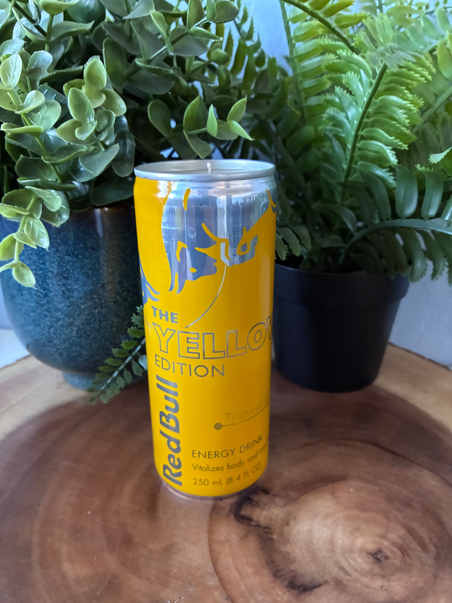 Redbull 'Tropical' Can Candle