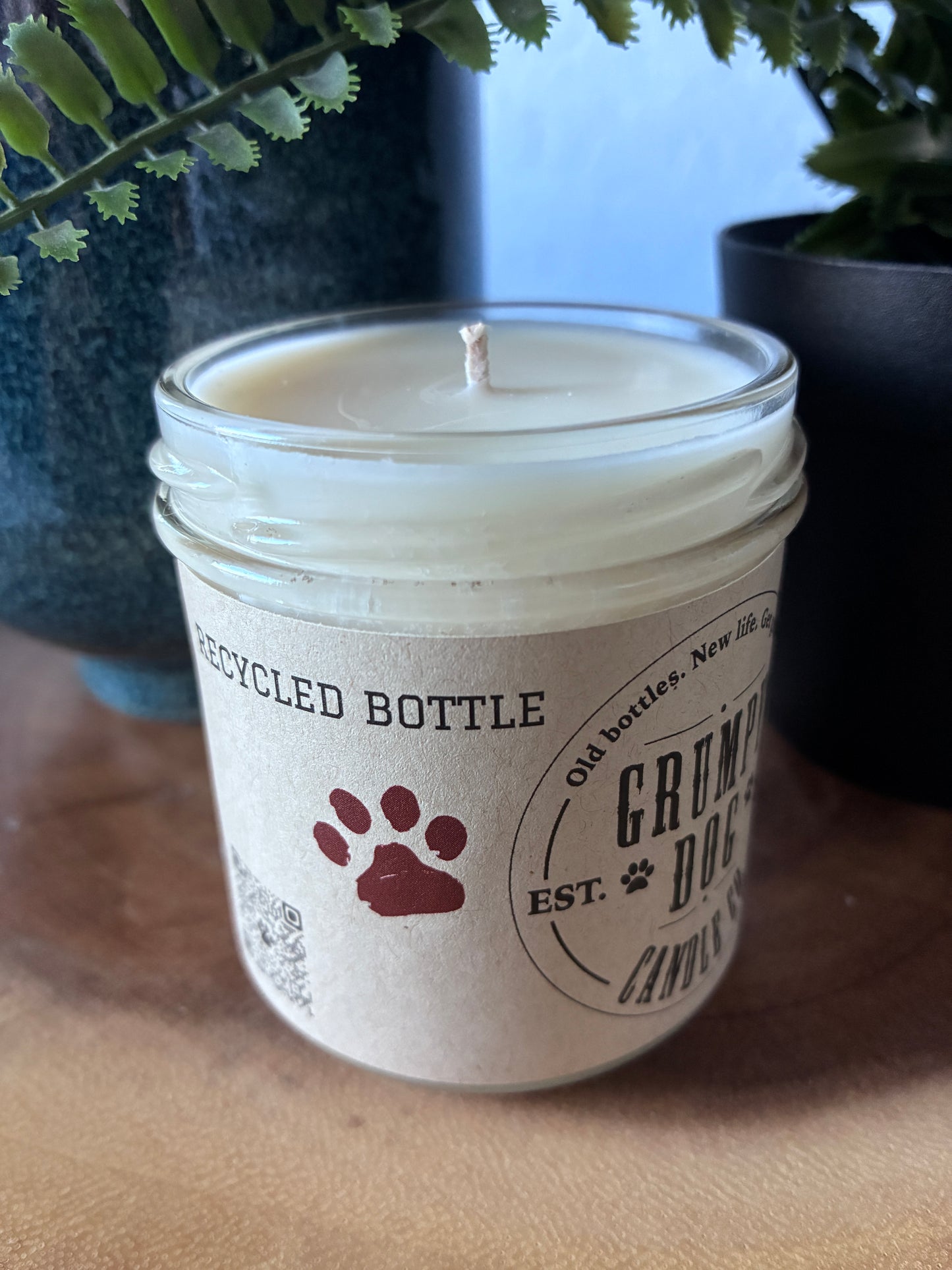 Grumpy Dog 'Gives Back' Signature Candles