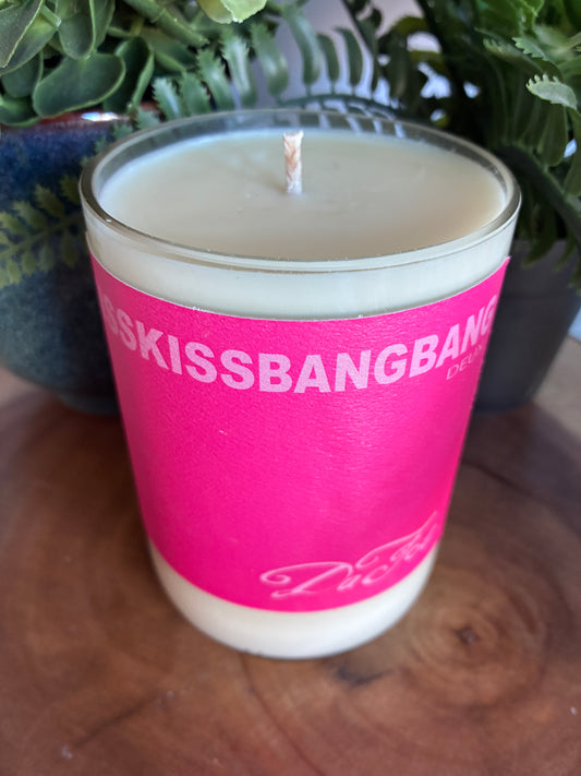 KissKiss BangBang Rosé Wine Candle