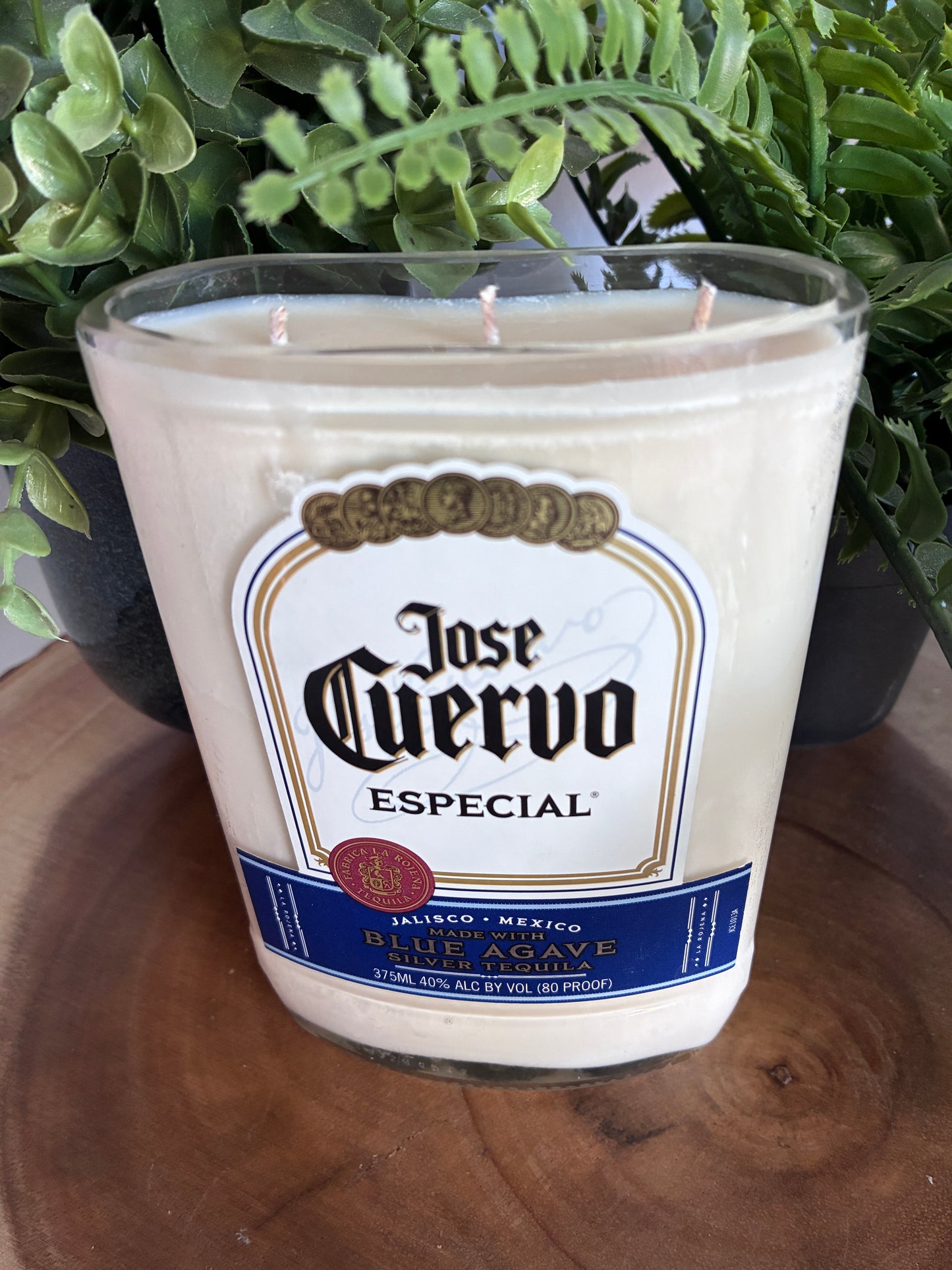 Jose Cuervo Tequila Bottle Candle