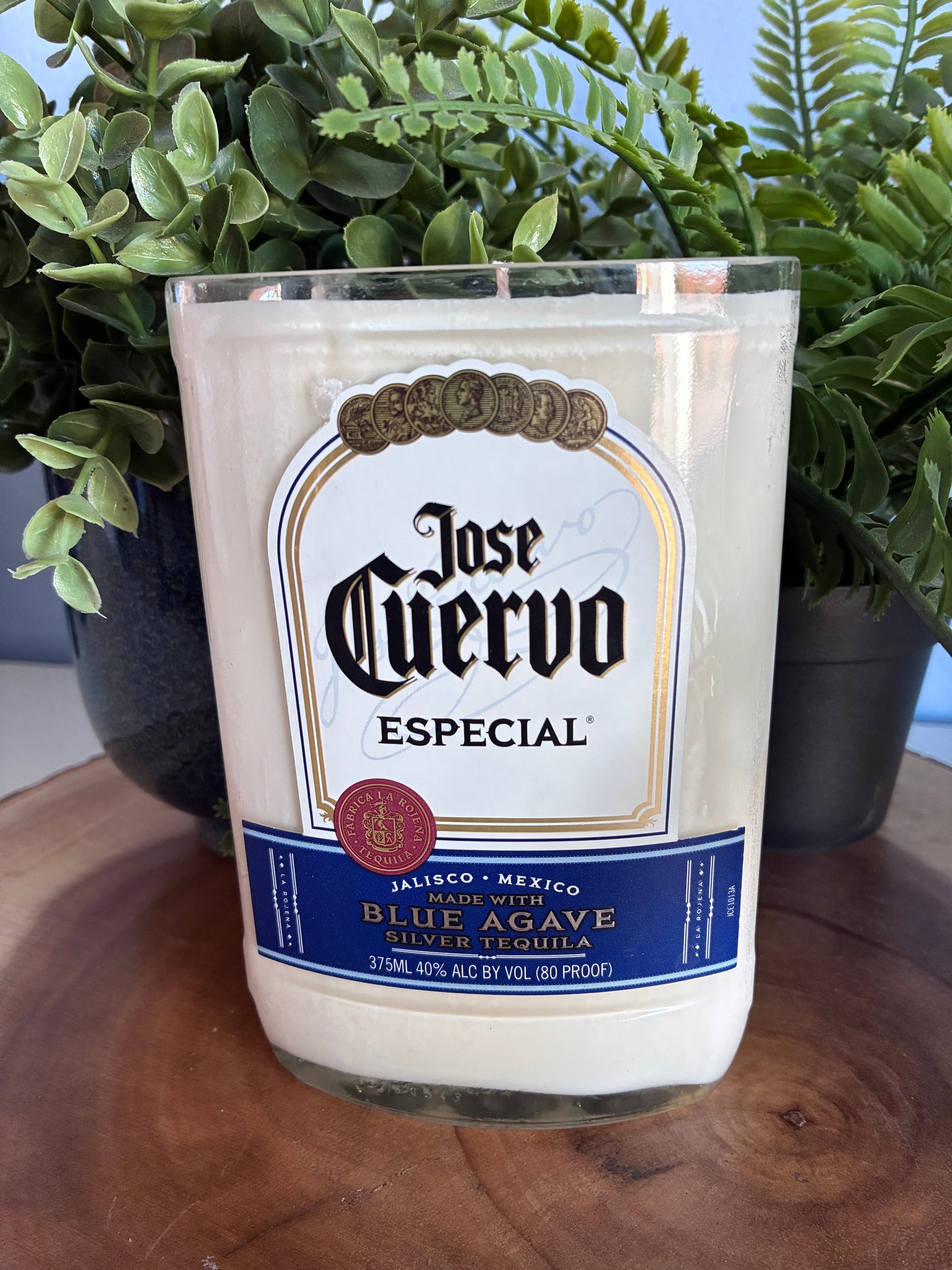 Jose Cuervo Tequila Bottle Candle