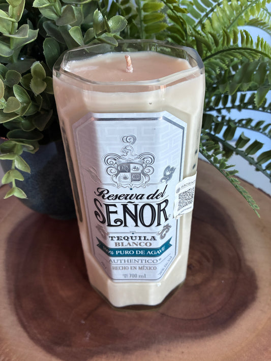 Reserva del Senor Tequila Blanco Candle