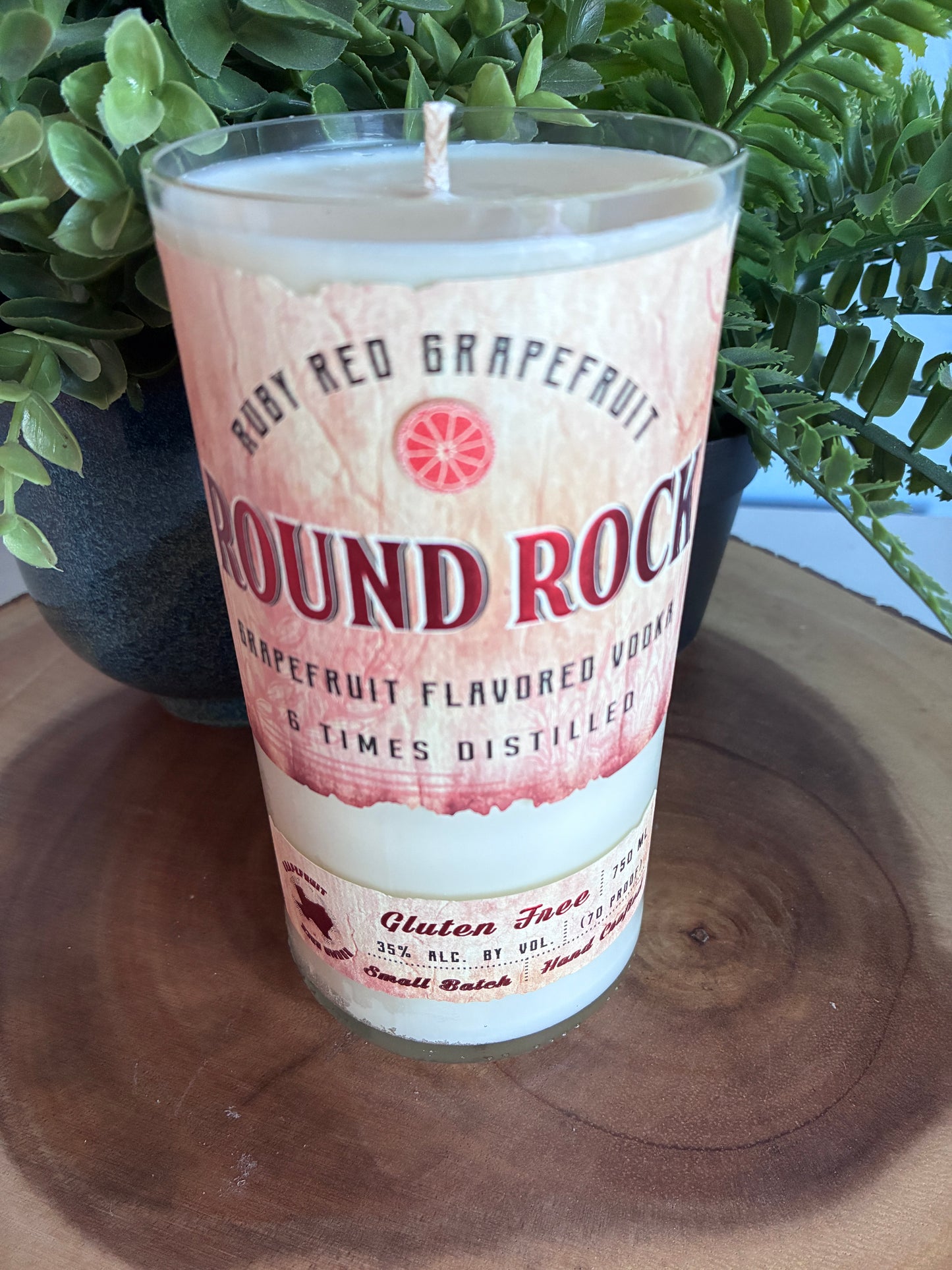 Round Rock Vodka Candle