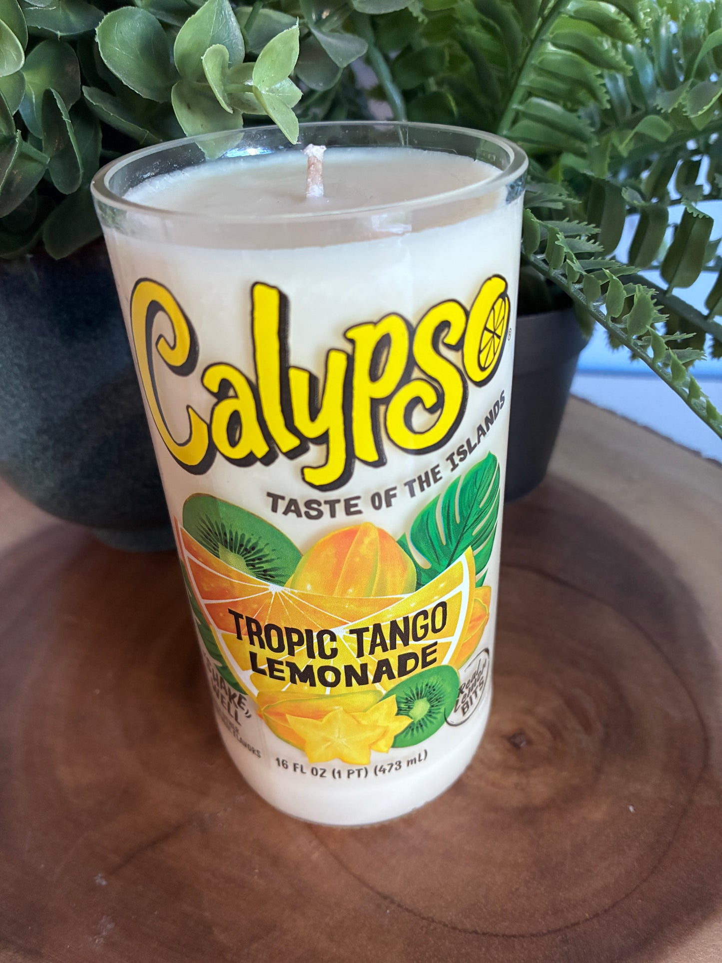 Calypso Lemonade Bottle Candle