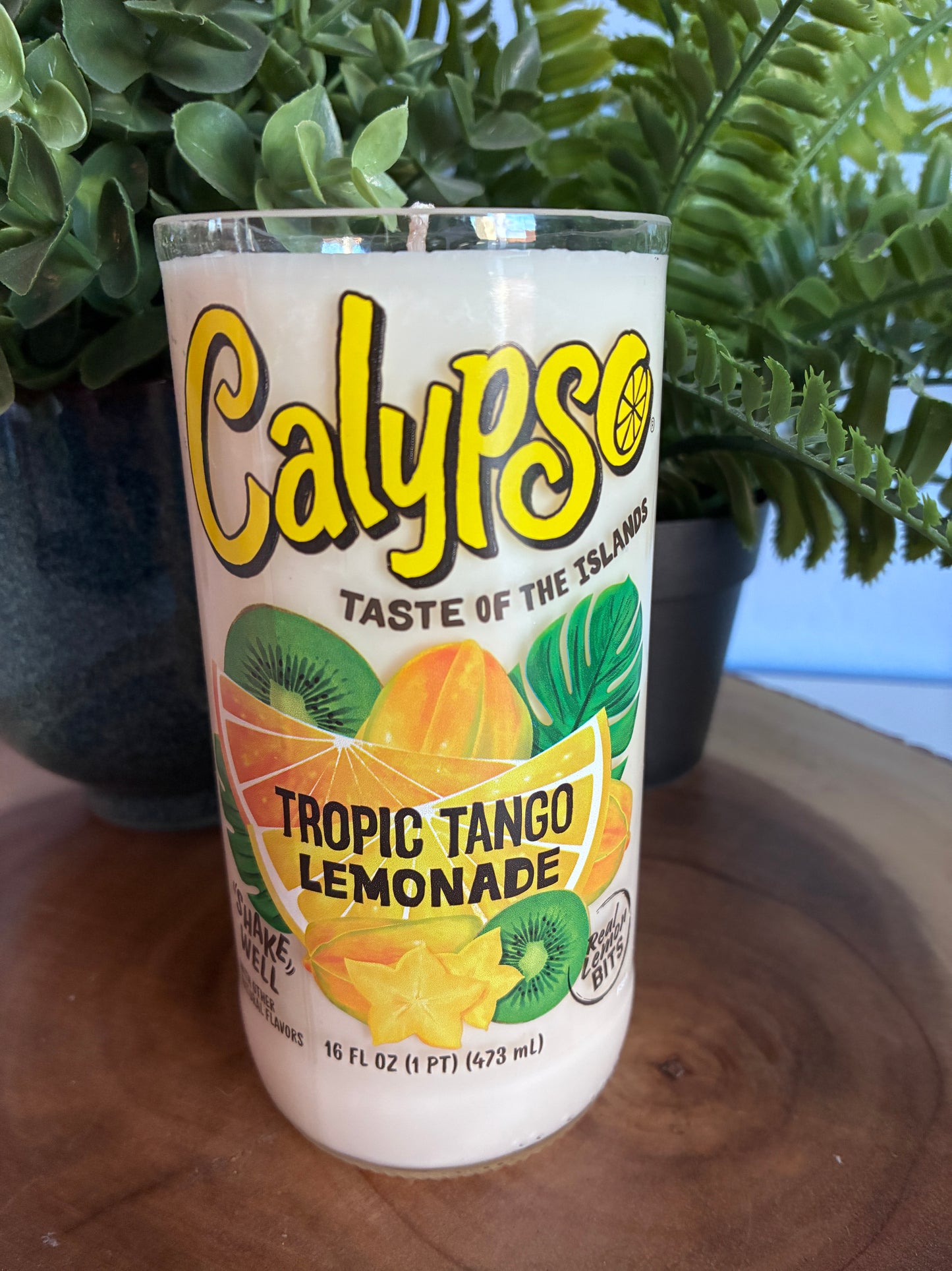 Calypso Lemonade Bottle Candle
