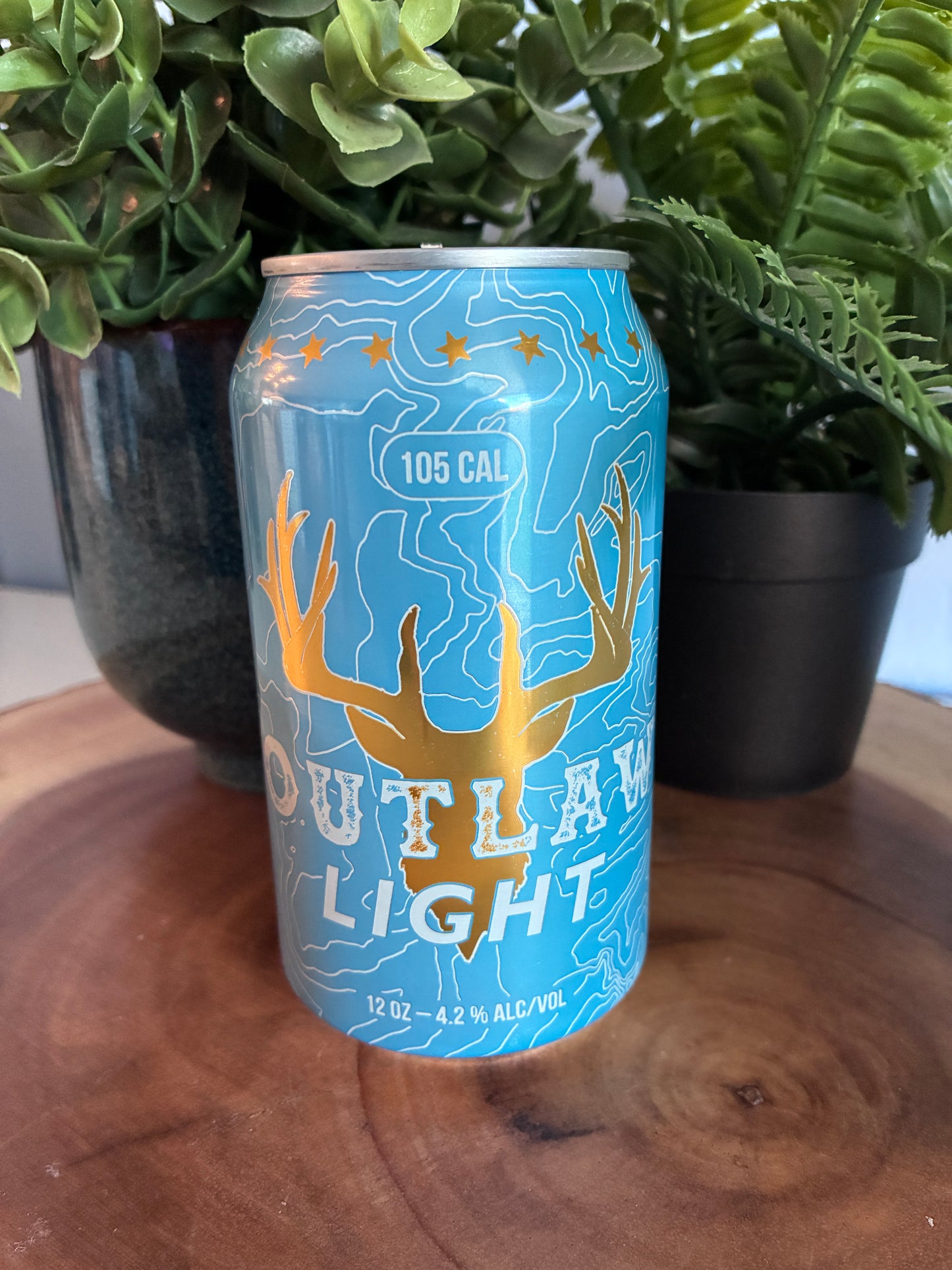Outlaw Light Beer Candle