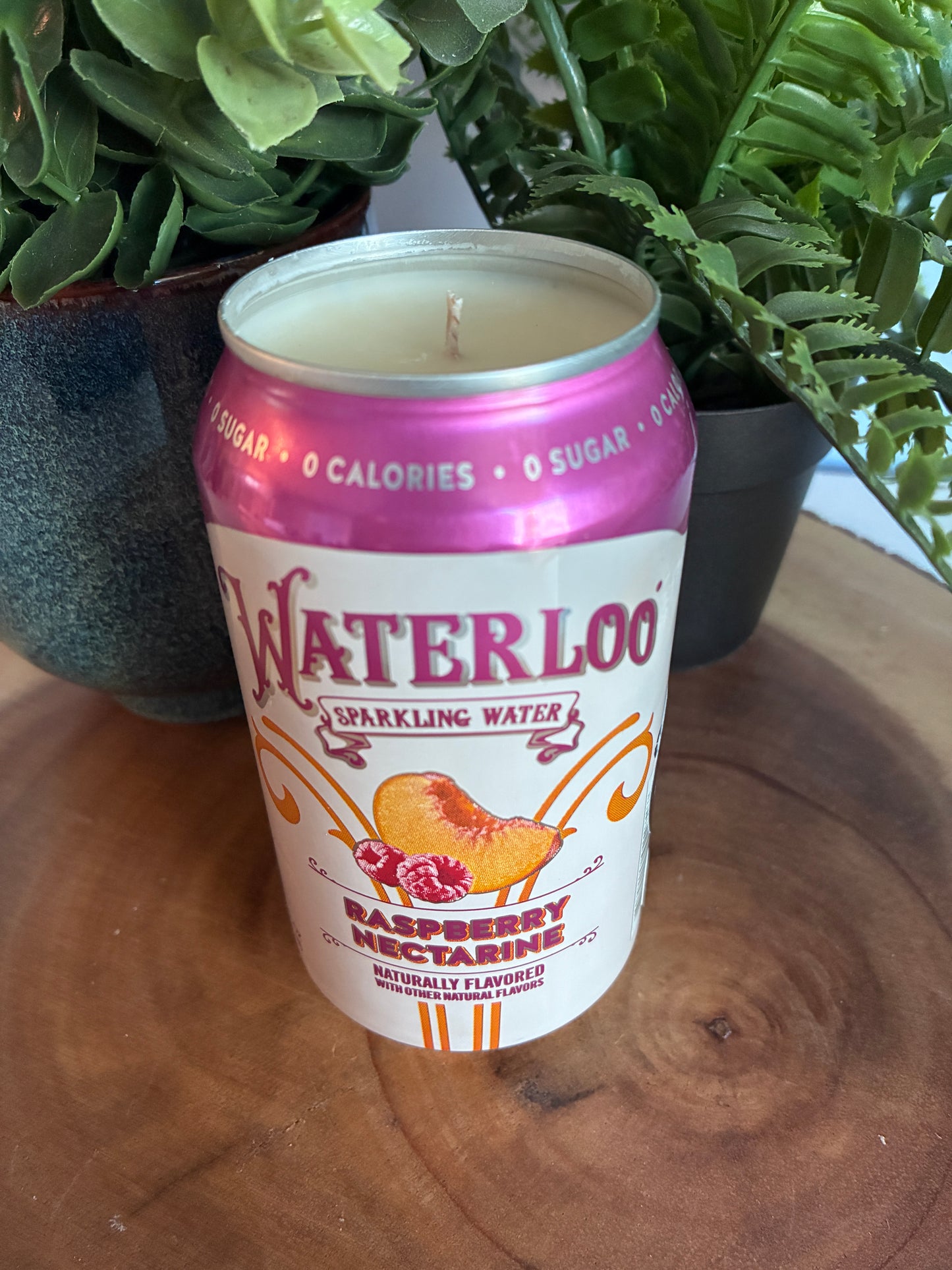 Waterloo 'Raspberry Nectarine' Water Candle