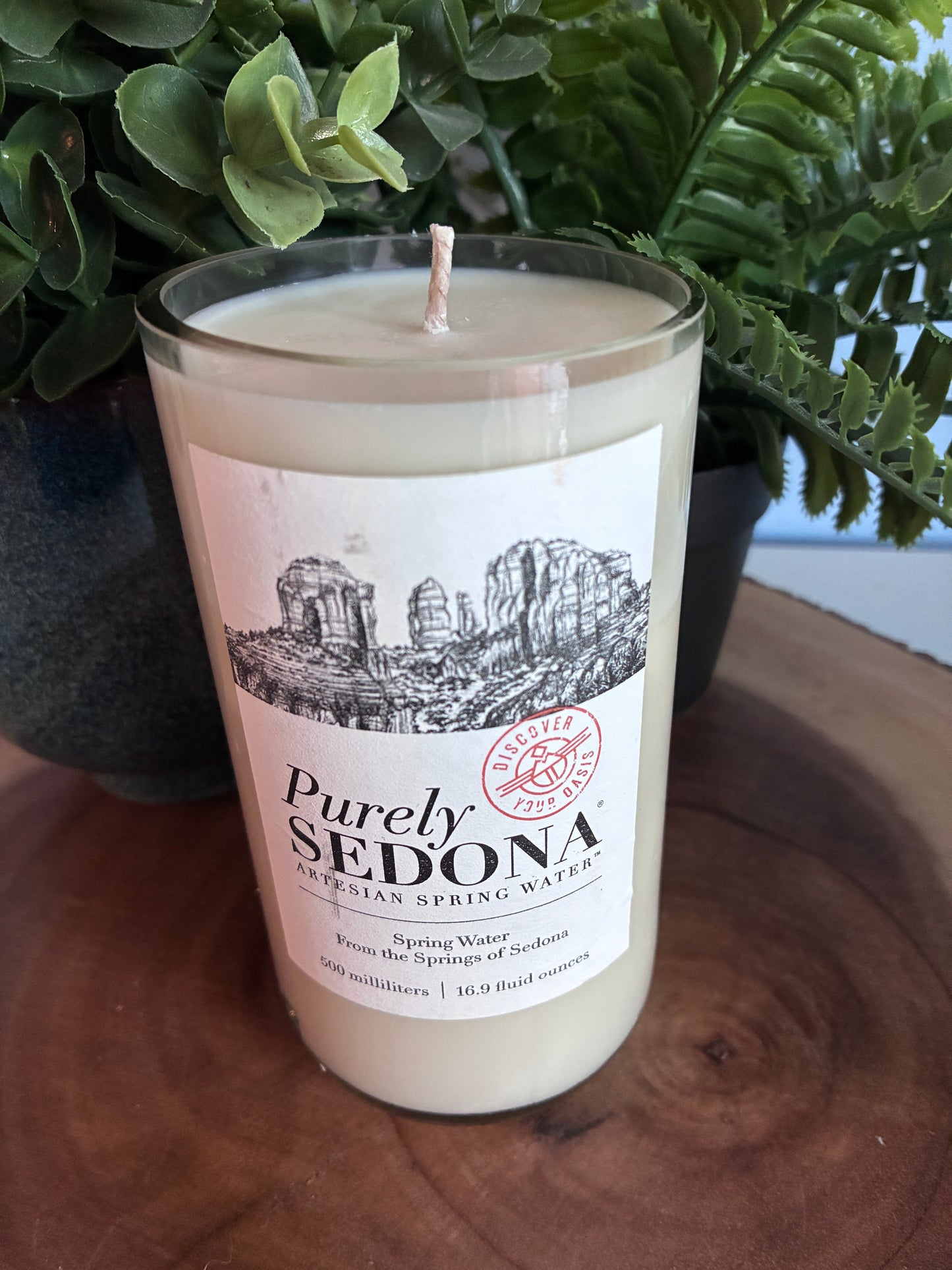 Purely Sedona Water Candle