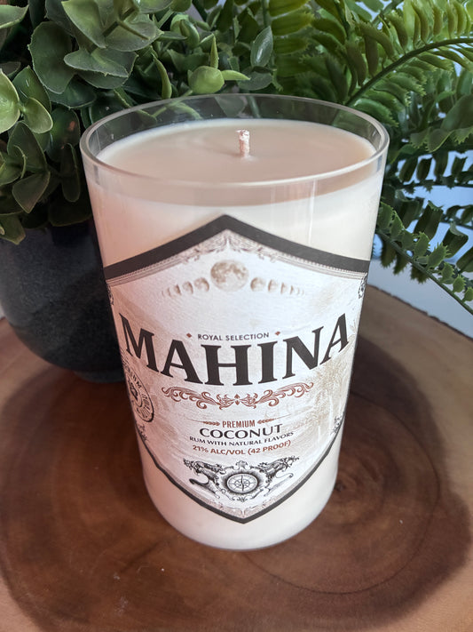 Mahina Coconut Rum Candle