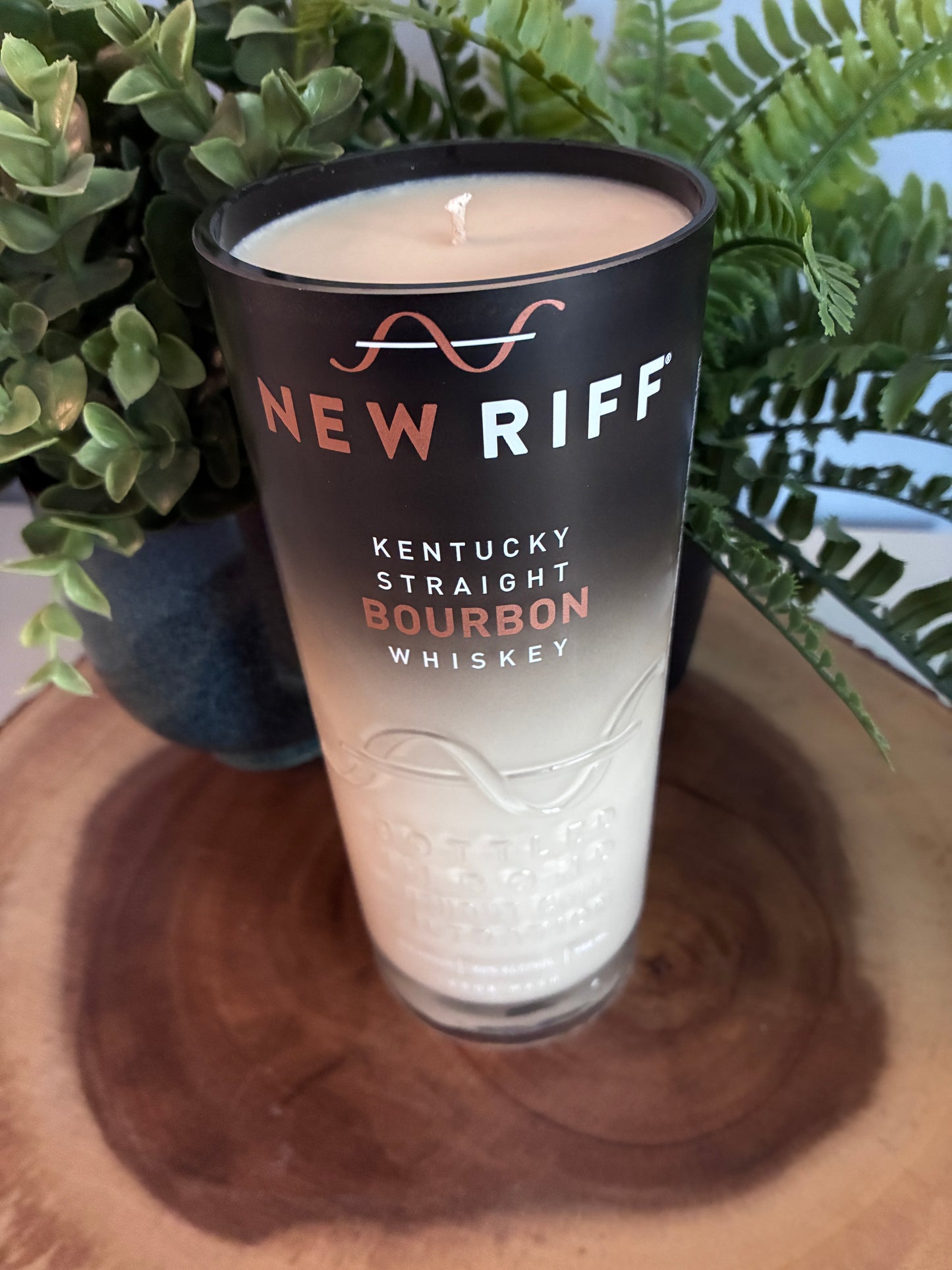New Riff Kentucky Straight Bourbon Whiskey Candle