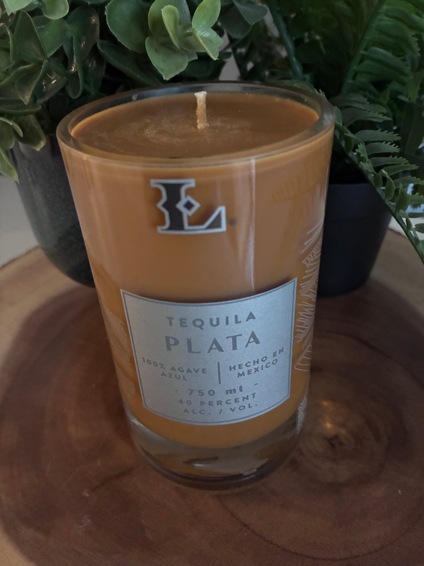 Riazul Tequila Plata Candle