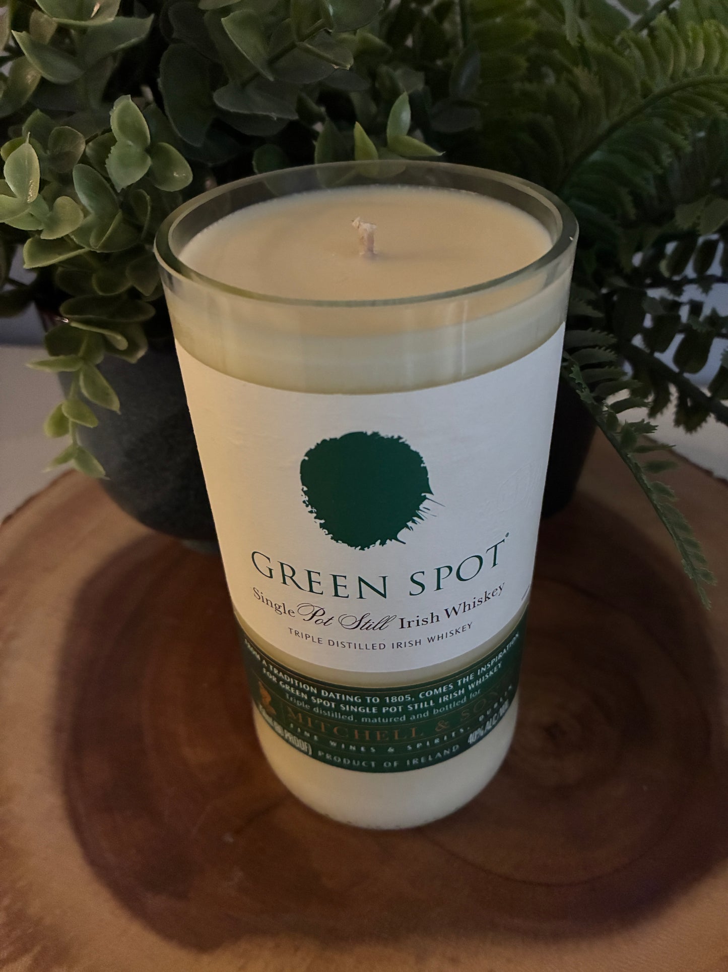 Green Spot Irish Whiskey Candle
