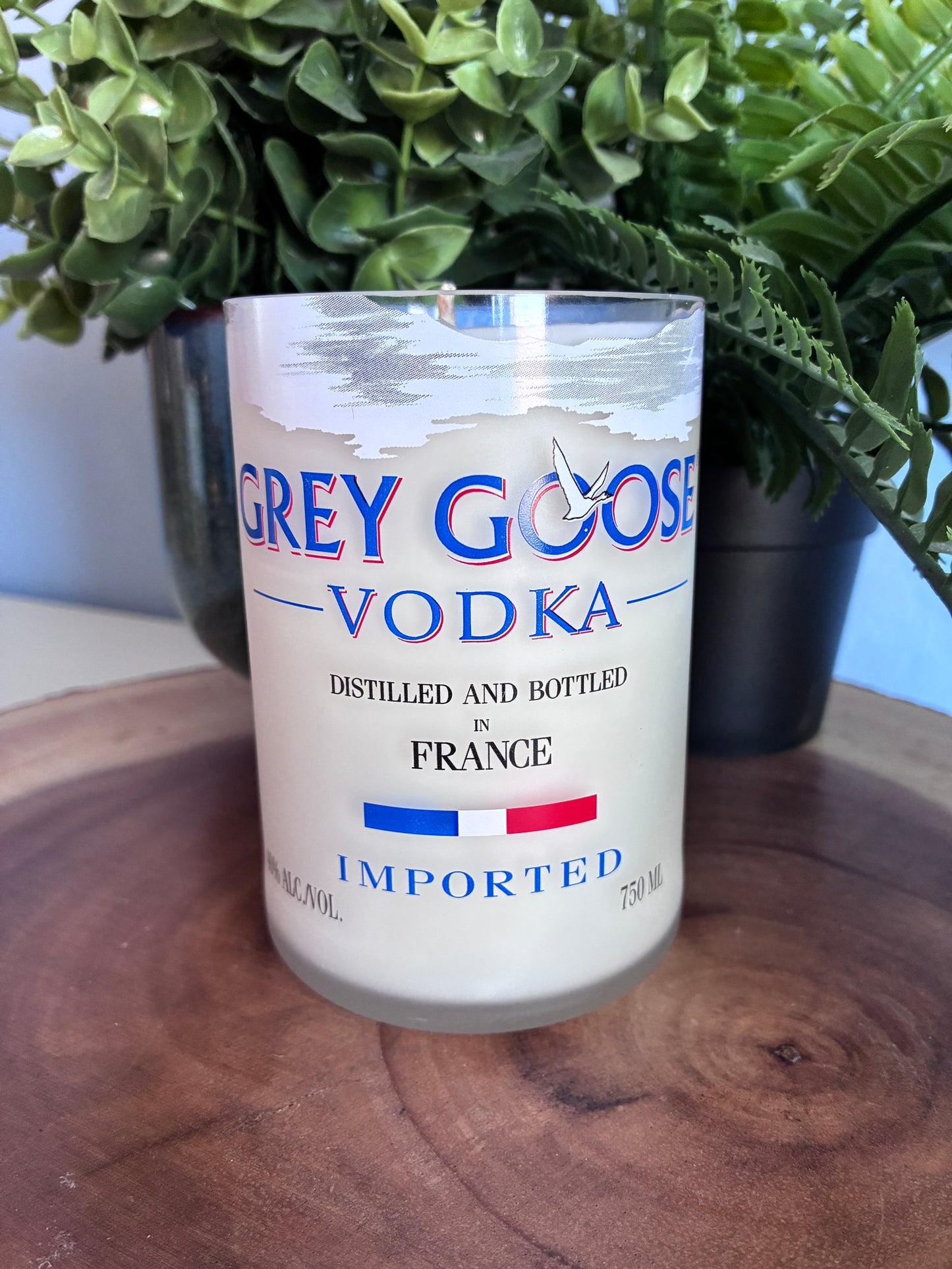 Grey Goose Vodka Candle