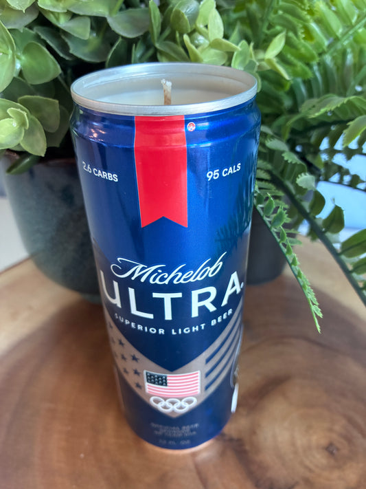Michelob Ultra Limited Edition Beer Can Candle