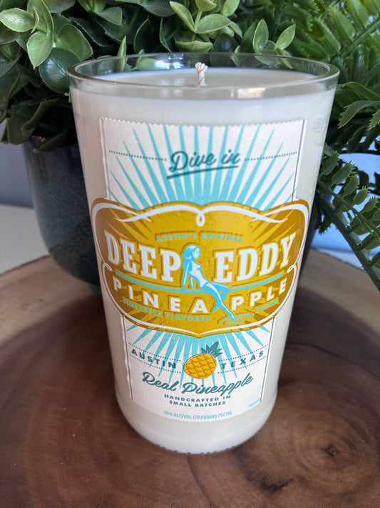 Deep Eddy Pineapple Vodka Candle