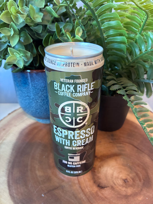 Black Rifle Coffee Espresso Energy Drink Candle