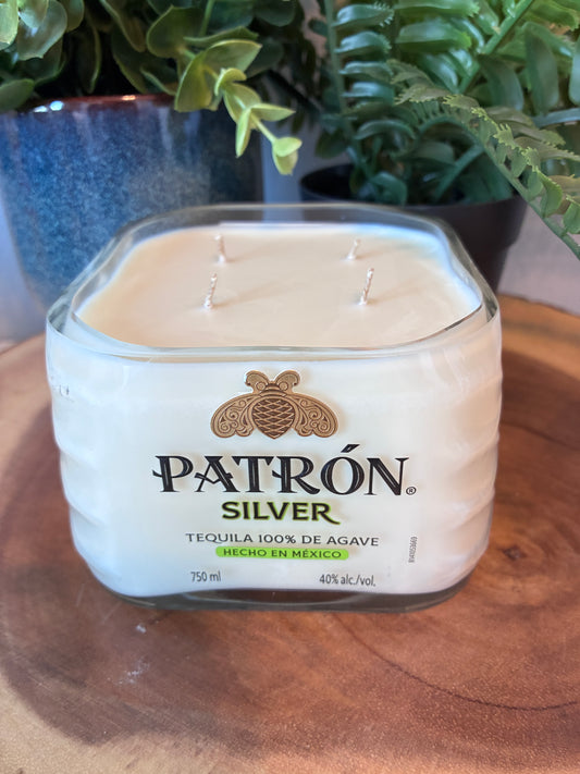 Patron Silver Tequila Candle