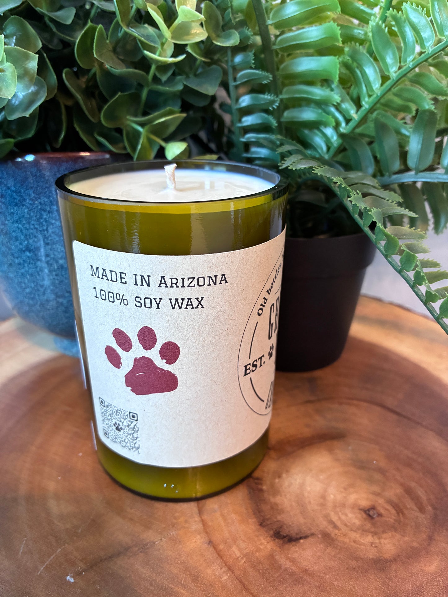 Grumpy Dog 'Gives Back' Signature Candle