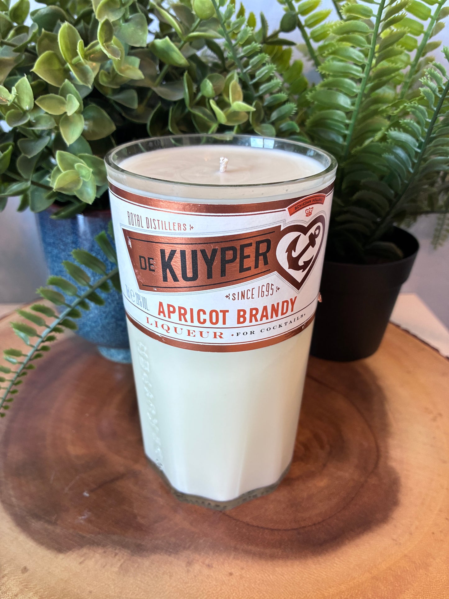 DeKuyper Apricot Brandy Candle