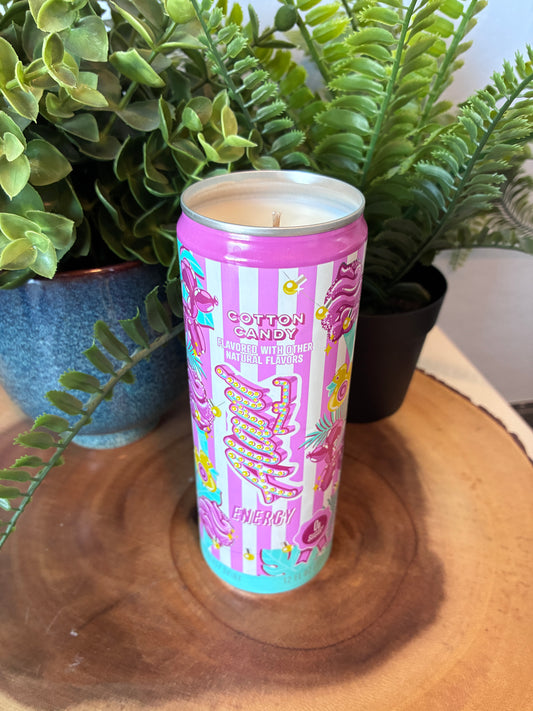 Alani 'Cotton Candy' Energy Drink Candle