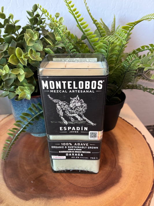 Montelobos Mezcal Candle
