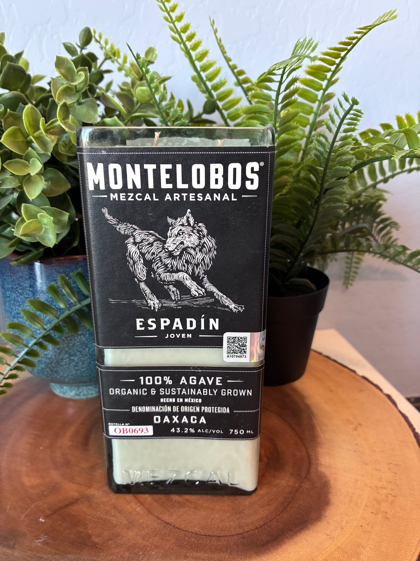 Montelobos Mezcal Candle