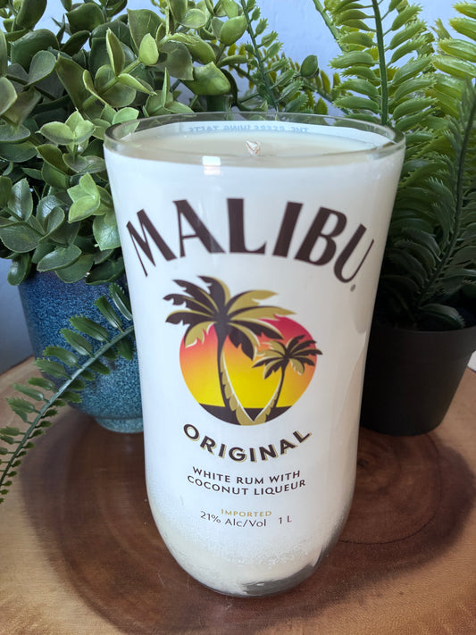 Malibu Coconut Rum Candle