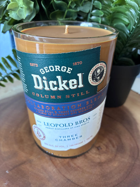 George Dickel Rye Whiskey Candle