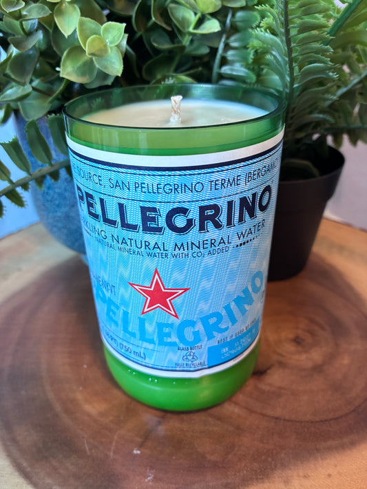 San Pellegrino Sparkling Water Candle