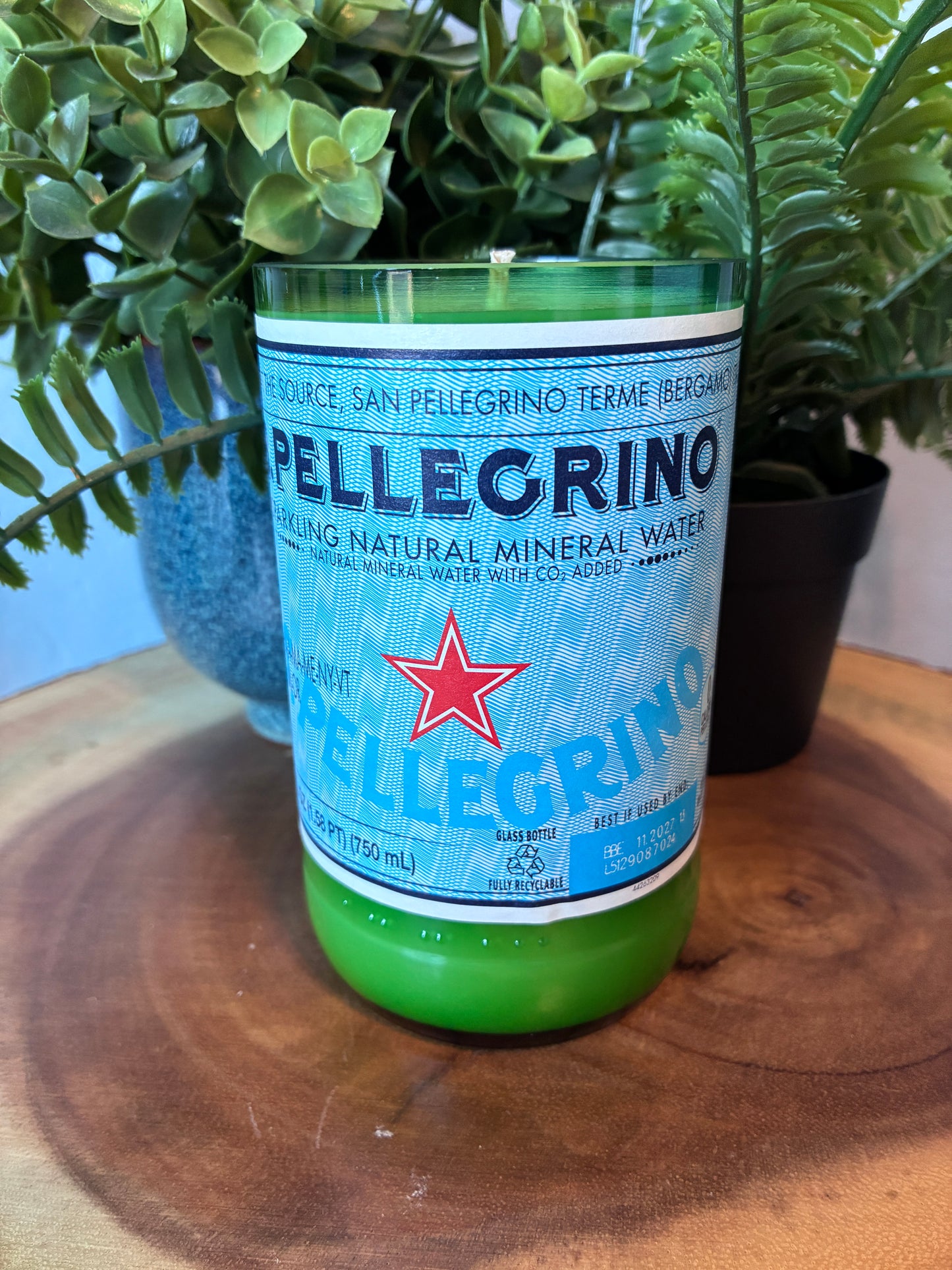 San Pellegrino Sparkling Water Candle