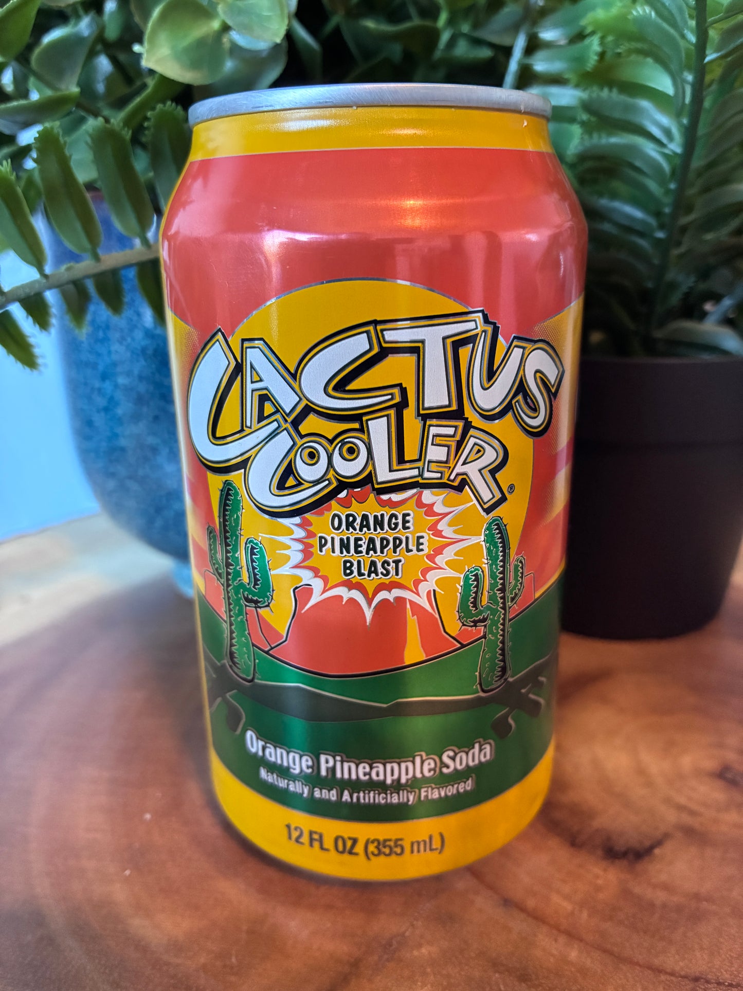 Cactus Cooler Soda Can Candle