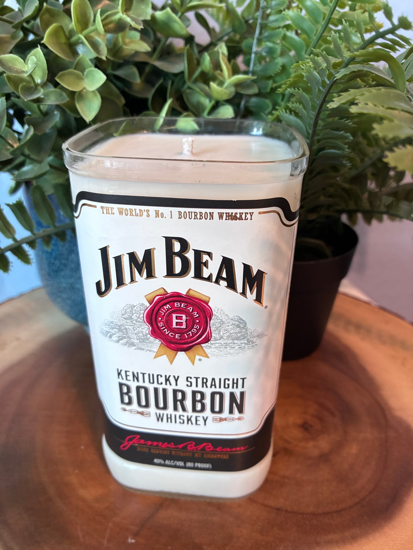 Jim Beam Kentucky Straight Bourbon Candle