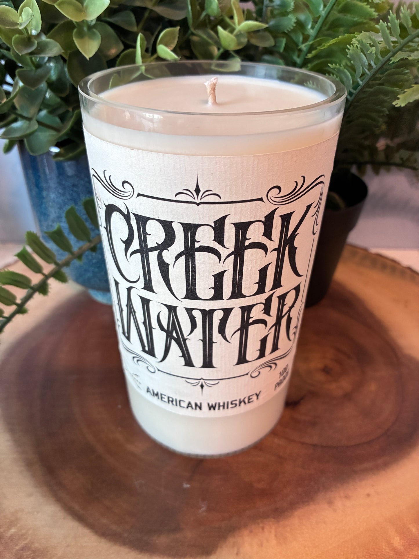Creek Water American Whiskey Candle