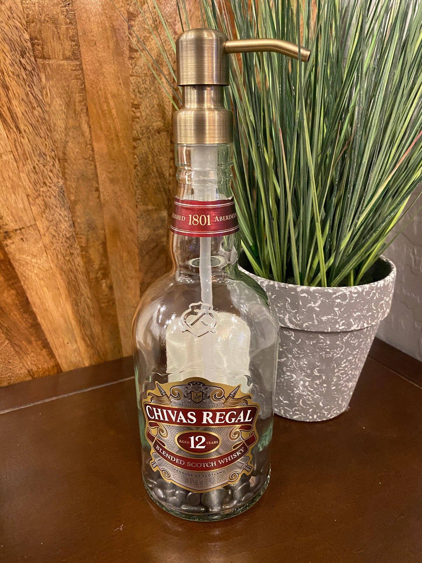 Chivas Regal Scotch Whiskey Soap Pump