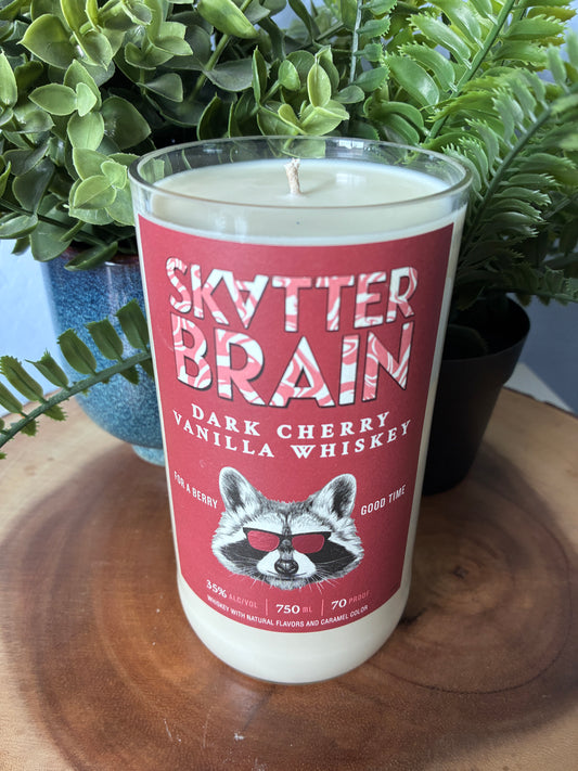 Skatter Brain Whiskey Candle
