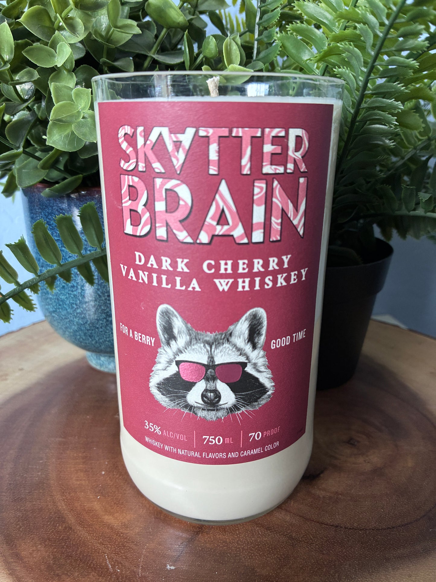 Skatter Brain Whiskey Candle