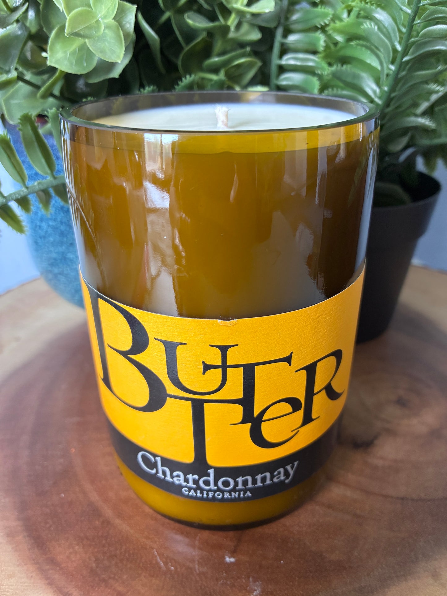 Butter Chardonnay Wine Candle