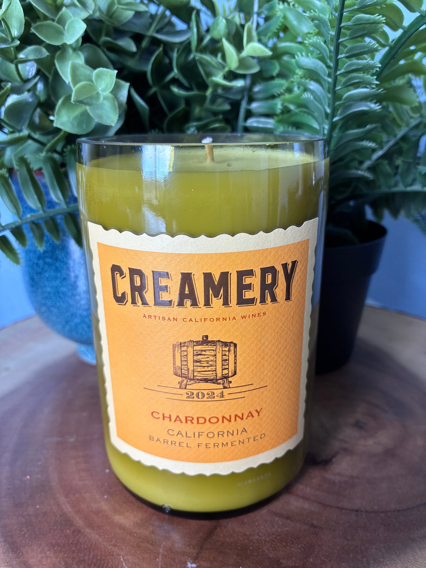 Creamery Chardonnay Wine Candle