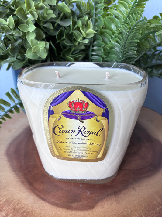 Crown Royal Canadian Whiskey Candle