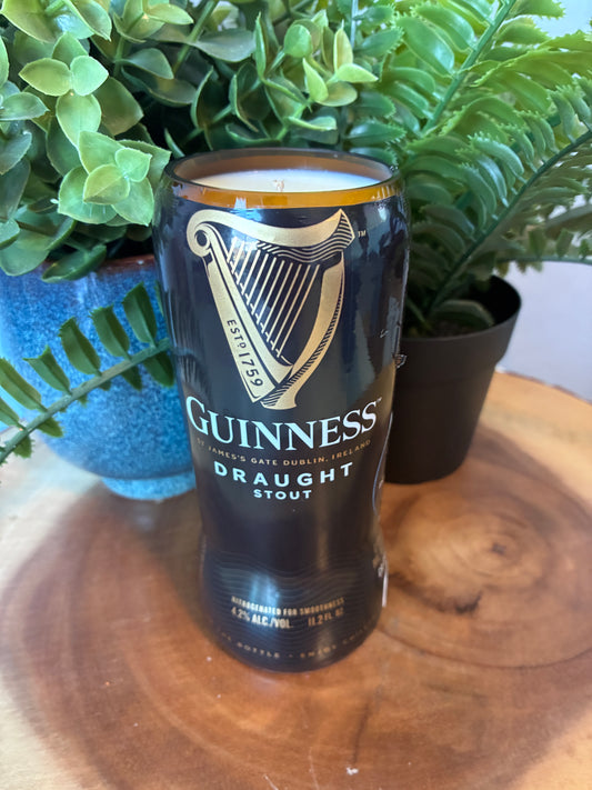 Guiness Stout Beer Candle