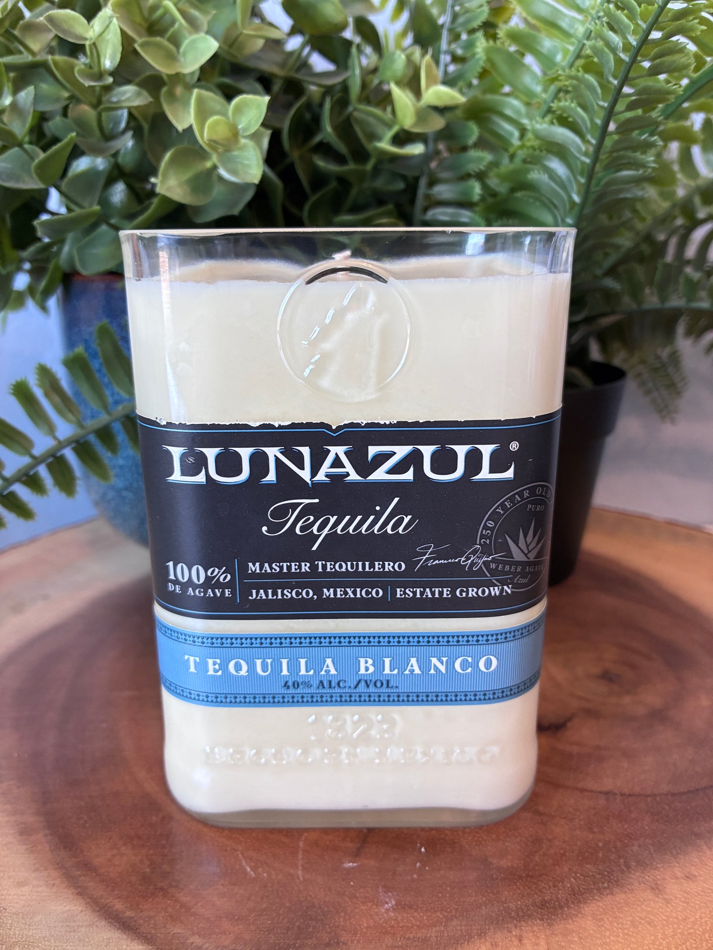 Lunazul Tequila Blanco Candle
