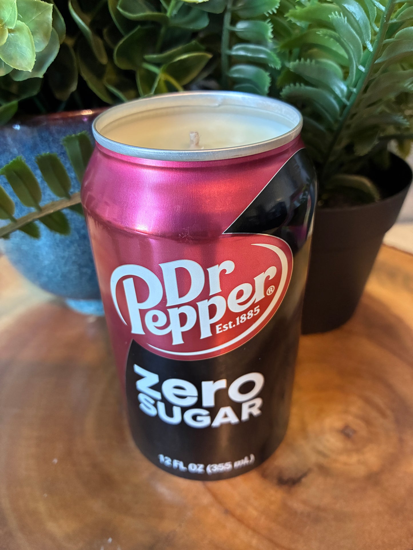 Zero Sugar Dr Pepper Can Candle