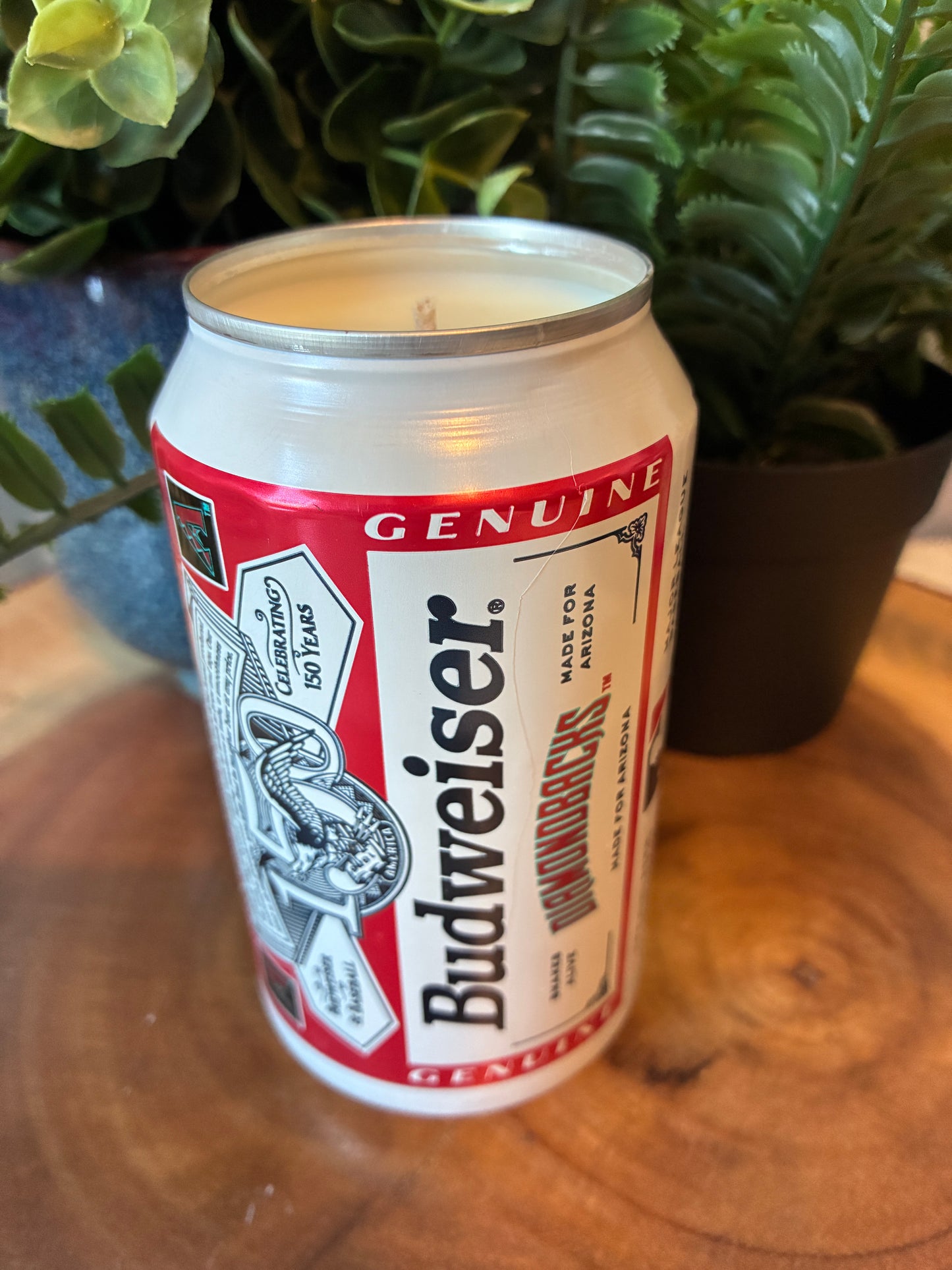 Budweiser 'AZ Diamondbacks' Edition Can Candle