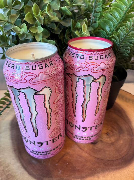 Energy Drink Can Candle