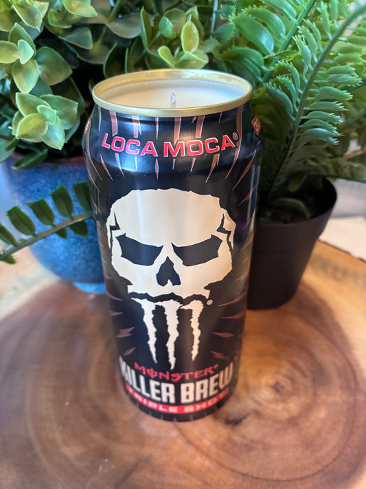 Killer Brew Energy Drink Can Candle