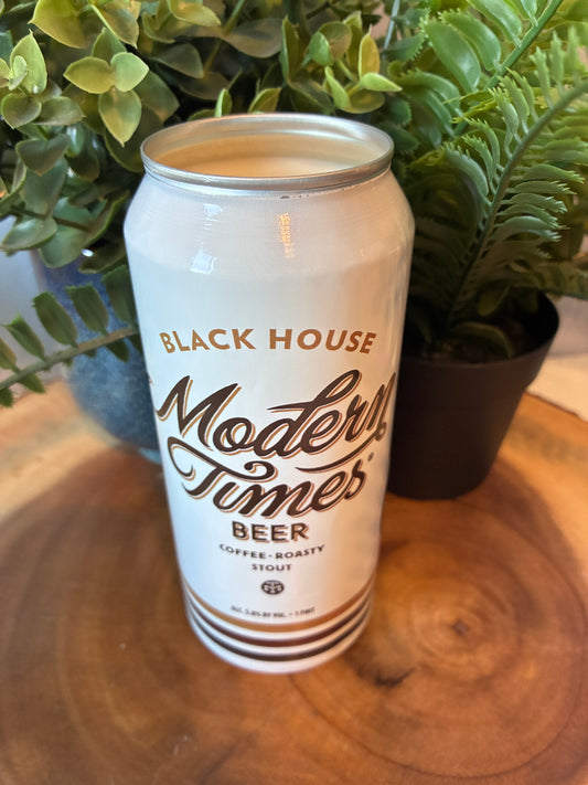 Modern Times Beer Can Candle
