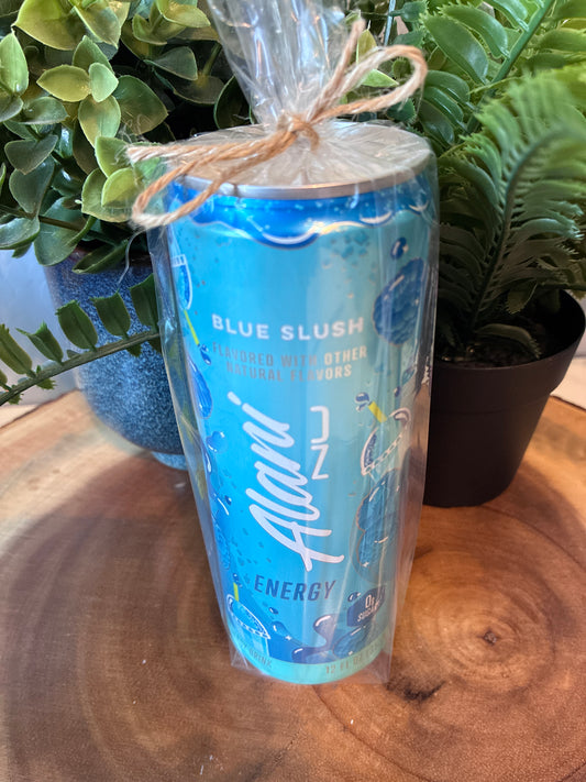 Alani 'Blue Slush' Energy Drink Can Candle
