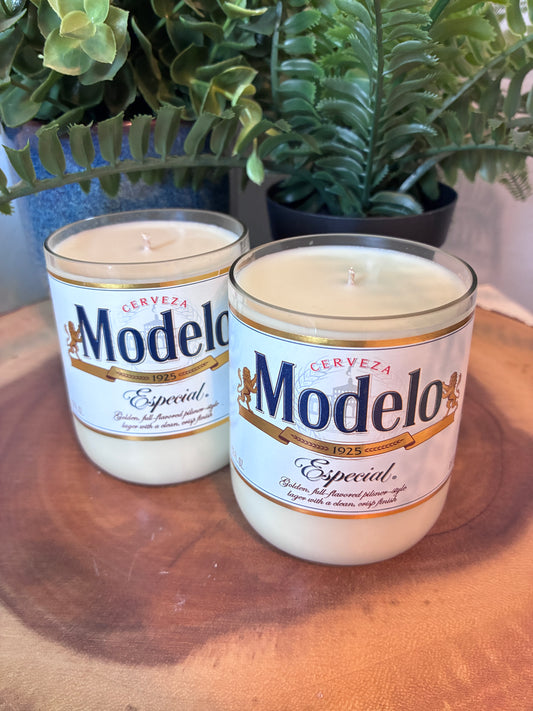 Modelo Especial Beer Candle